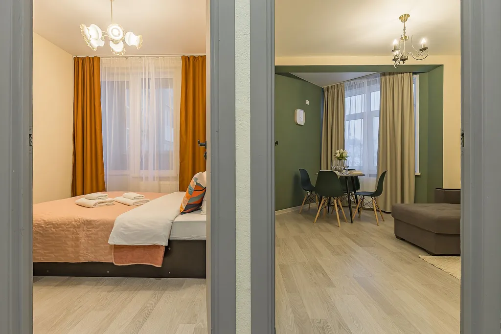 Квартира с дизайнерским ремонтом