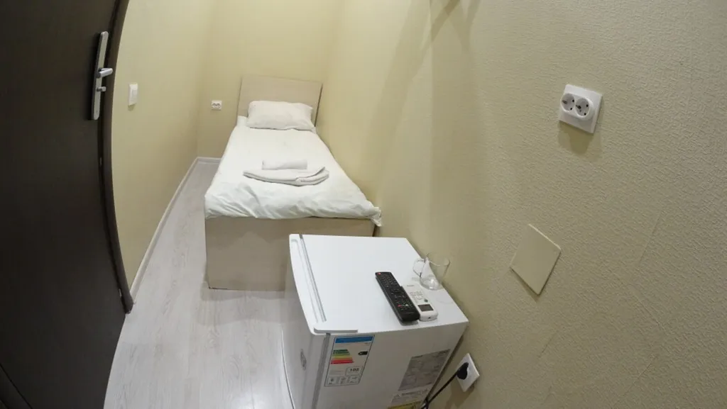 Квартира Квартира Одноместная студия эконом без окна в центре города — Санкт-Петербург