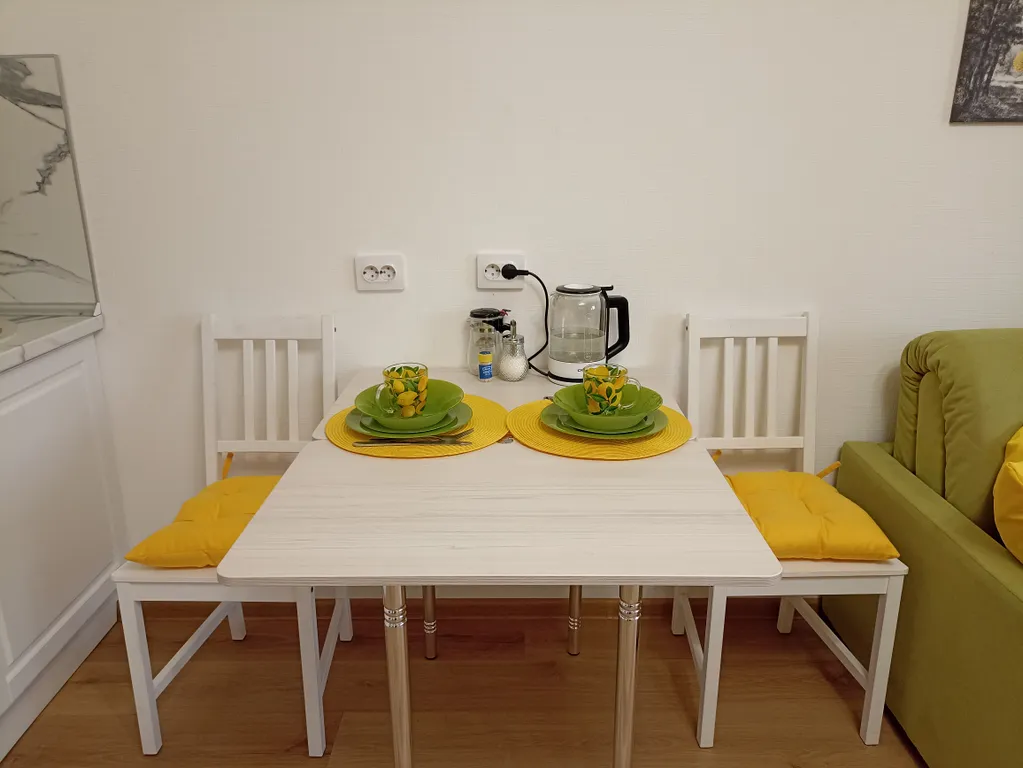 Квартира Квартира Уютная студия у НИИ имени Петрова с бесконтактным заселением — Песочный