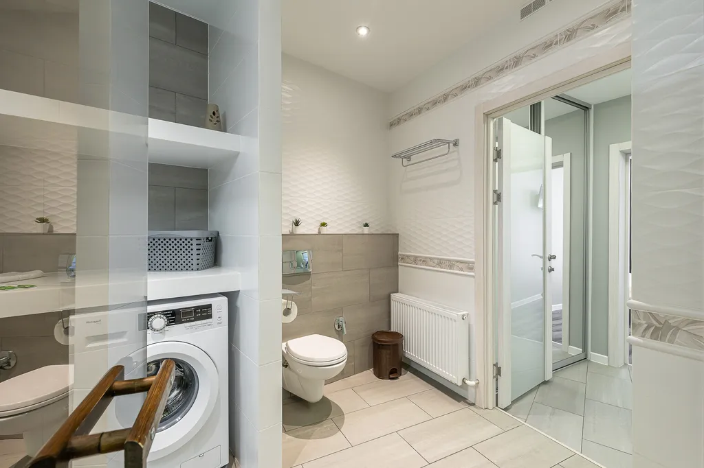 Апартамент с 2 спальнями и с 2 балконами