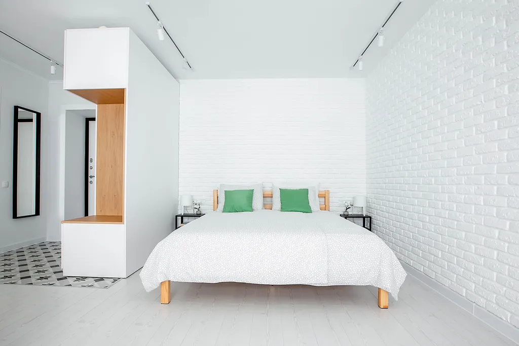 Светлая квартира-студия NINA в скандинавском стиле недалеко от центра