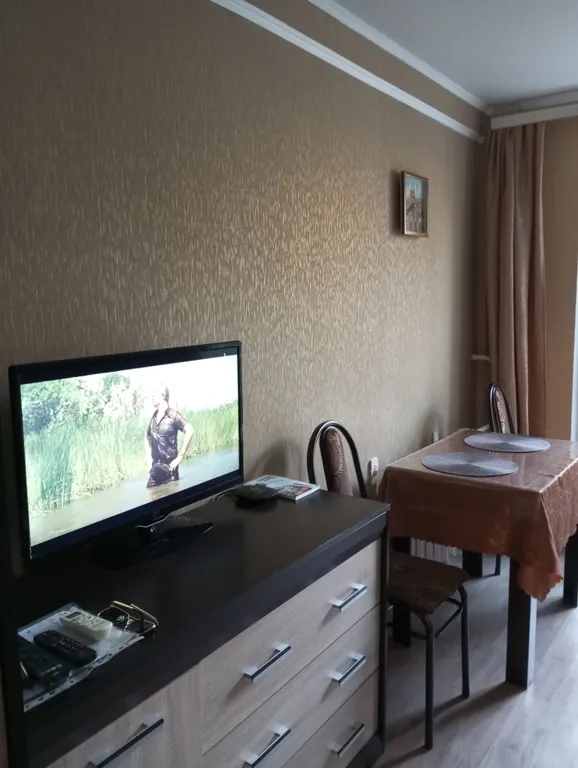 Небольшая квартира-студия гостиничного типа со всеми удобствами