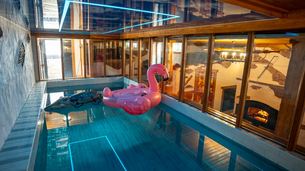 Уютный коттедж с теплым бассейном и большим чаном — аренда посуточно в Бородино