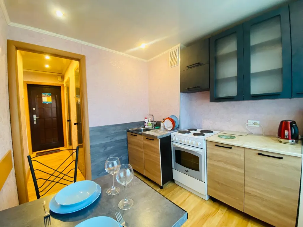 1-комнатная квартира с красивым видом на горы и залив