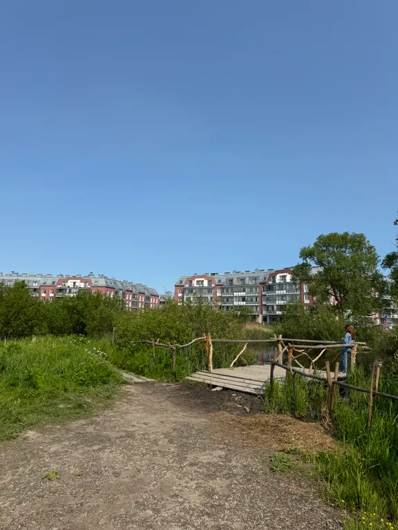 Квартира Квартира Новая студия экспофорум - аэропорт — Санкт-Петербург