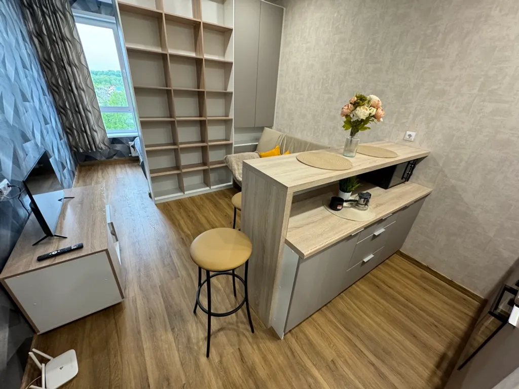 Студия в новом доме рядом с аэропортом