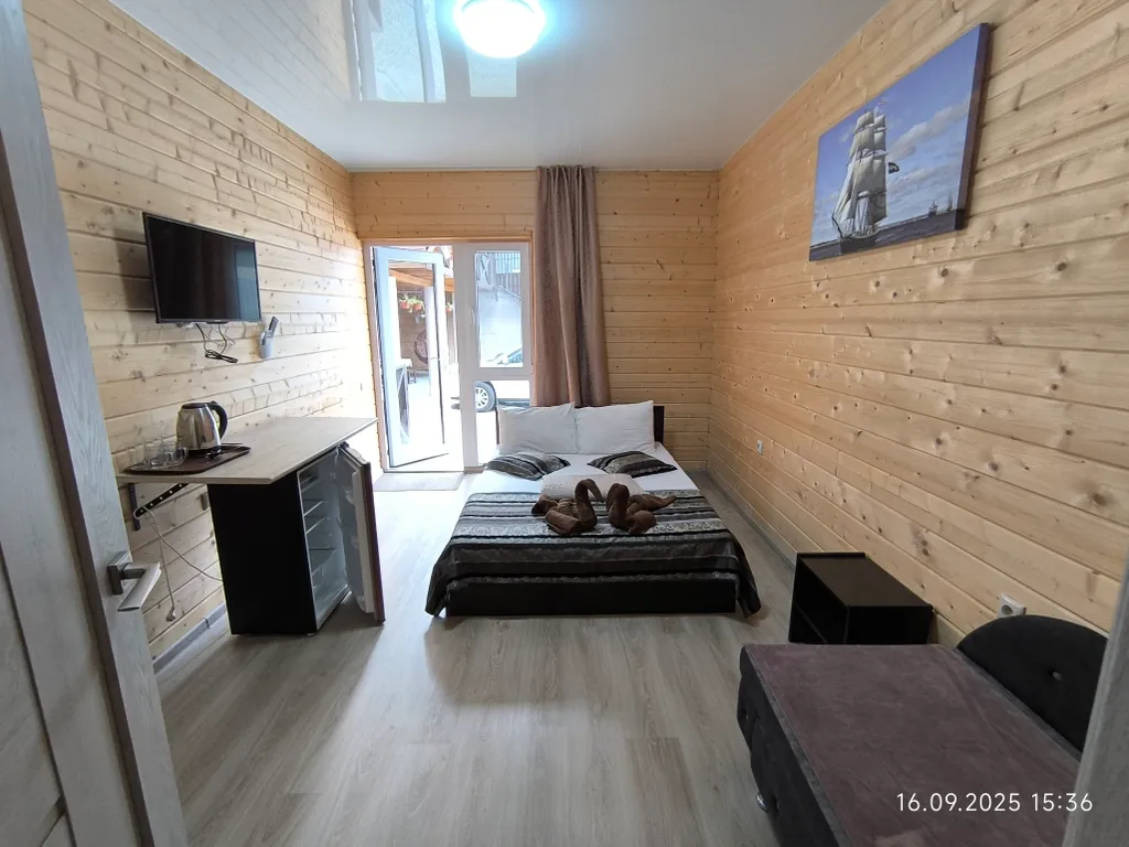 Квартира Апартаменты у моря с одной кроватью — Бжид