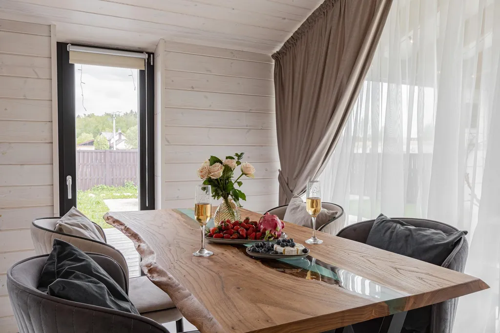 Коттедж Дом "Свет" с 3 отдельными спальнями и чаном — Семеновское