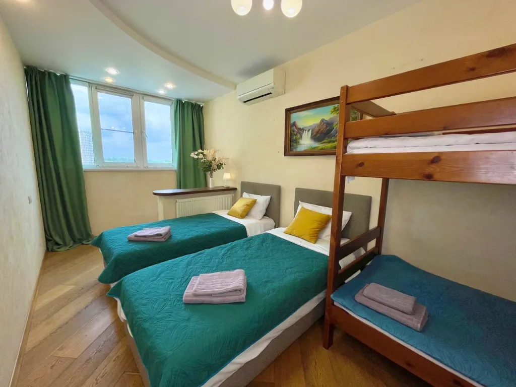 Комфортная 2-комнатная квартира с кондиционером