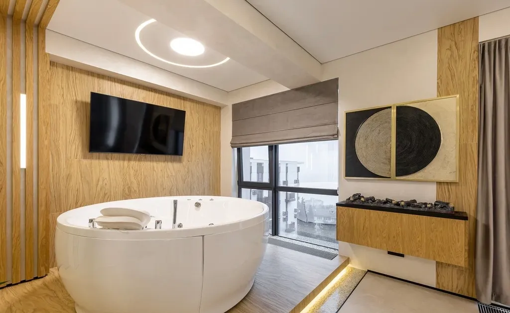 Роскошный вип апартамент с джакузи