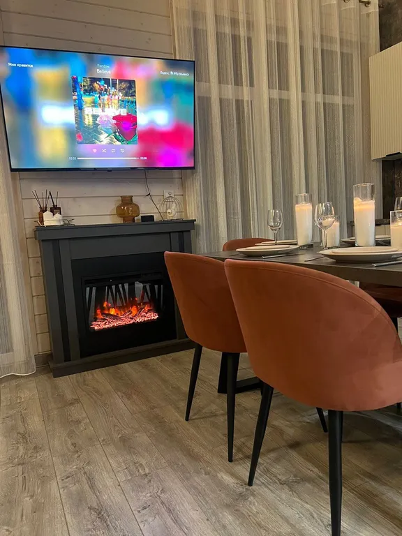 Дом с чаном в лесу