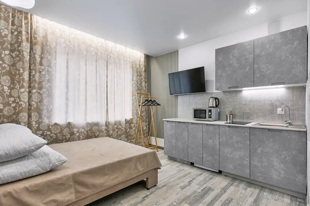 Квартира Уютная студия в центре города — аренда посуточно в Тюмень