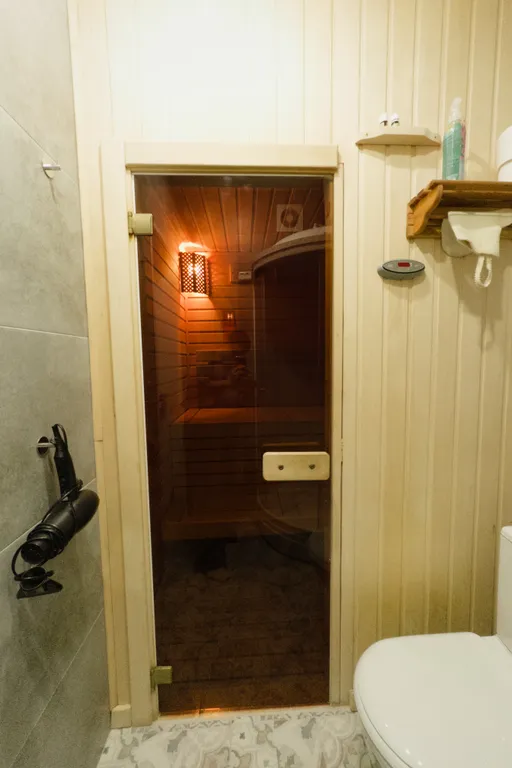 Квартира с сауной у озера