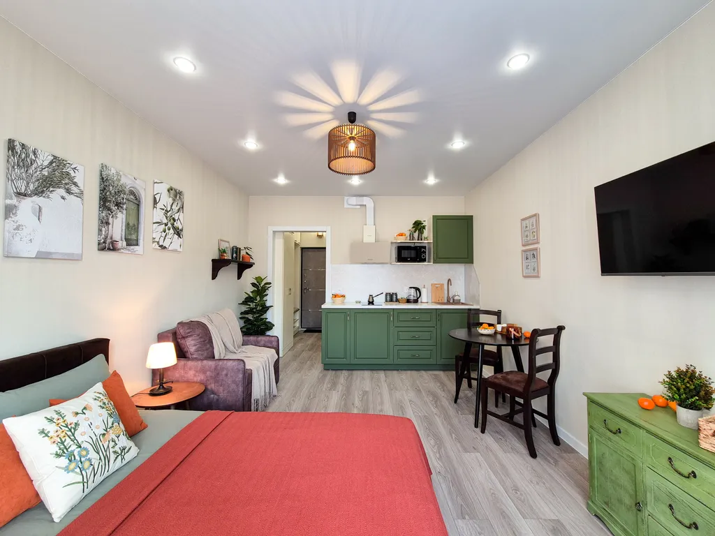 Студия в ЖК Летний, пространство для души