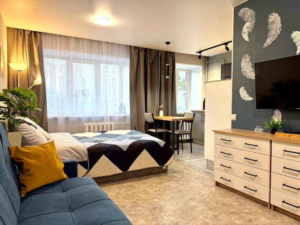 Стильная квартира-студия в центре города