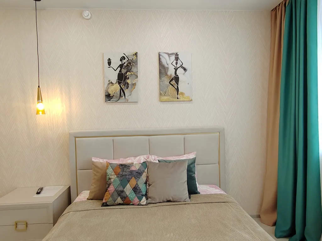 Панорамная квартира на верхнем этаже с видом на город