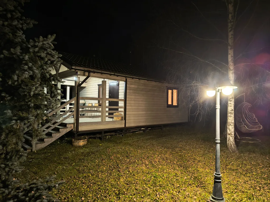 Русская усадьба с баней со швейцарским флёром