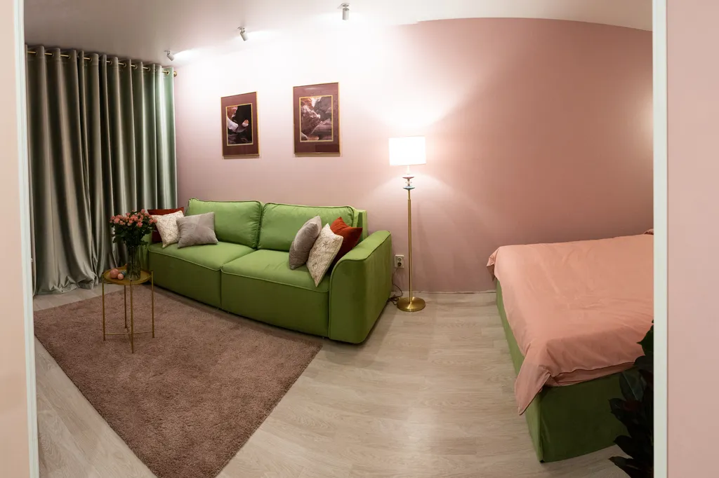 Квартира на набережной для роскошных фото и уютного проживания