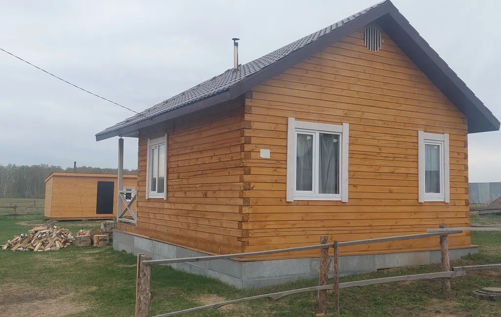 Уютный домик в деревне у Обского моря