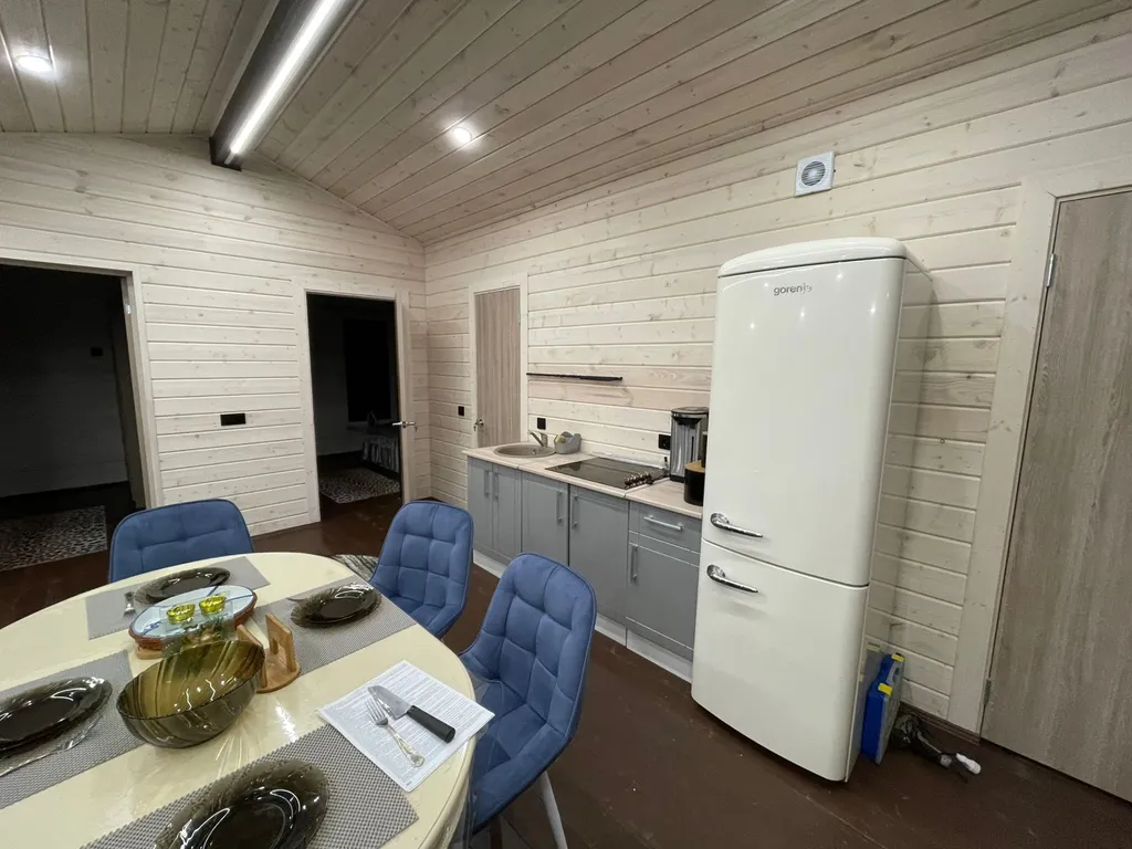 Коттедж Уютный домик на базе отдыха глэмпинге Салтыковские бани - Мир пара — Ганусово