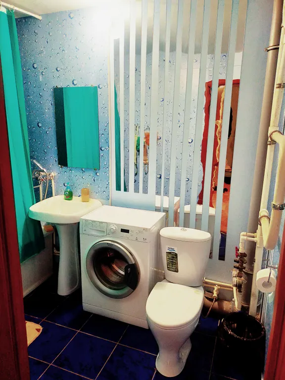 Однокомнатная квартира на три отдельных спальных места, на 6 человек