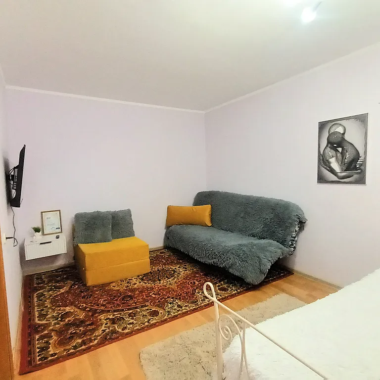 Уютная квартира в престижном районе, 5 раздельных мест