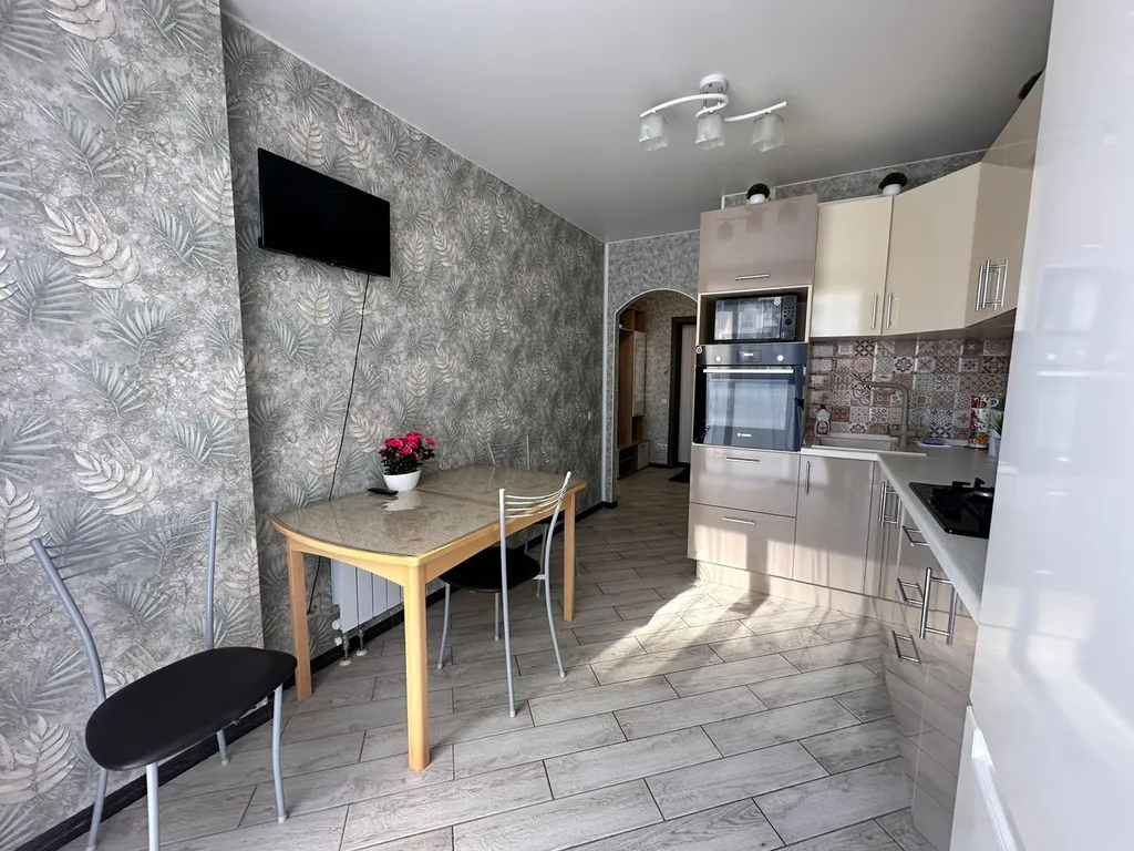 Уютная 1-комнатная квартира в Рязани у Солотчи Современный ремонт, Wi