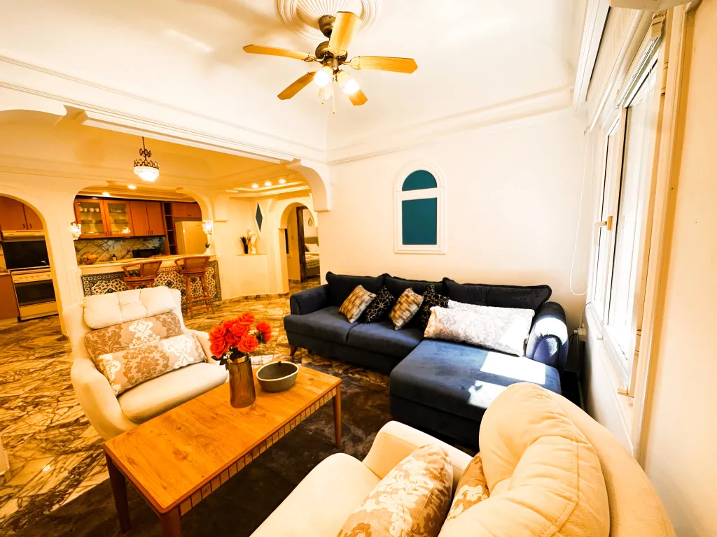 Аланья, квартира со своим бассейном и садом, до моря 7 минут