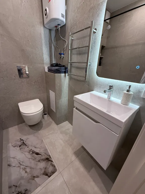 Уютная и современная квартира в стиле лофт в новостройке