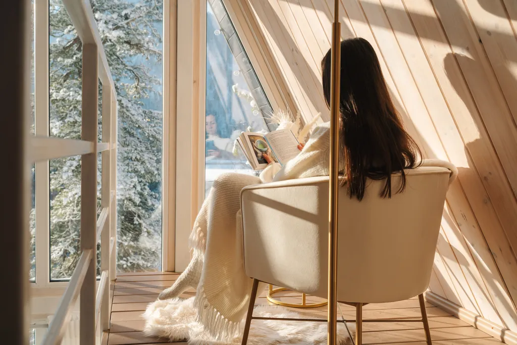 Villa Roma Телецкое - панорамный А-фрэйм 2 с видом на горы и озеро