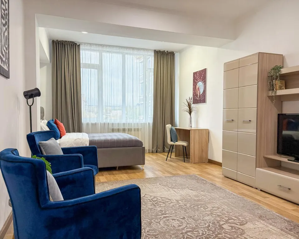 Трёхкомнатная квартира с видом на Горы ЖК Престиж