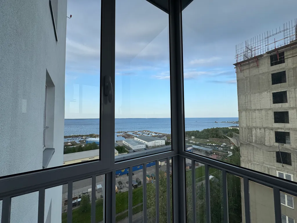 Уютная студия с видом на озеро