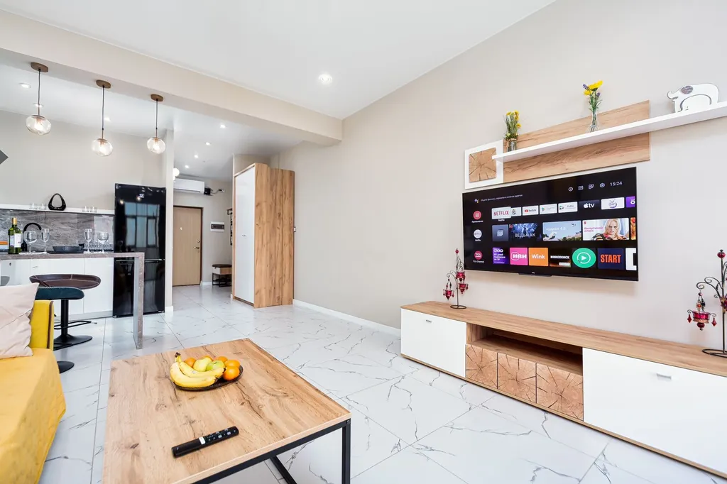 Квартира Квартира Уютная, современная студия — Новоивановское