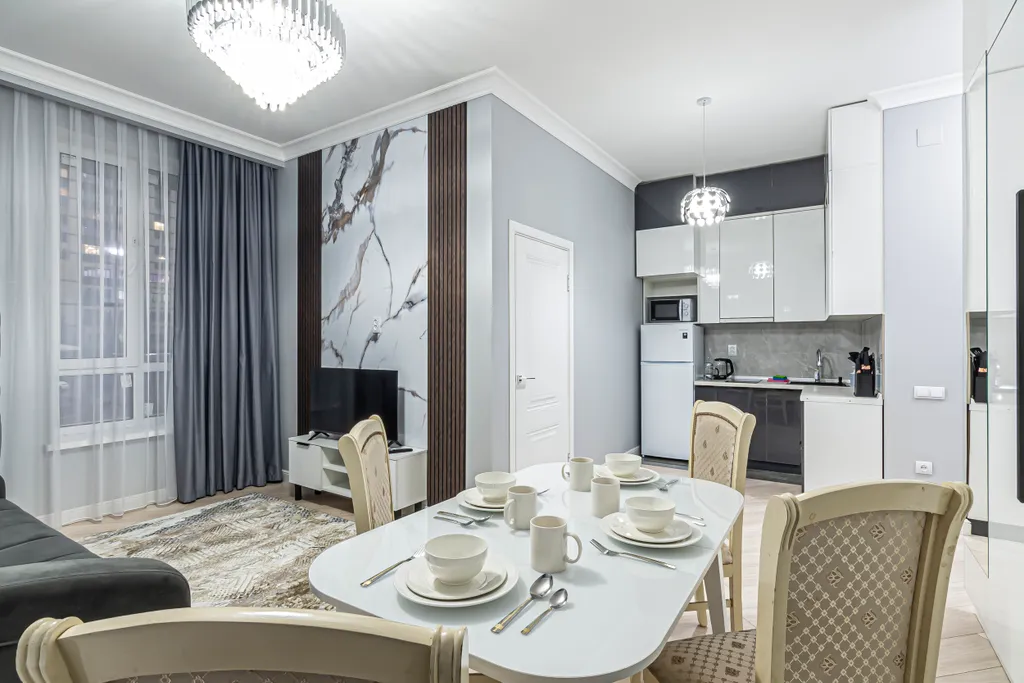 Vip апартаменты в Алматы в ЖК Аль-Фараби