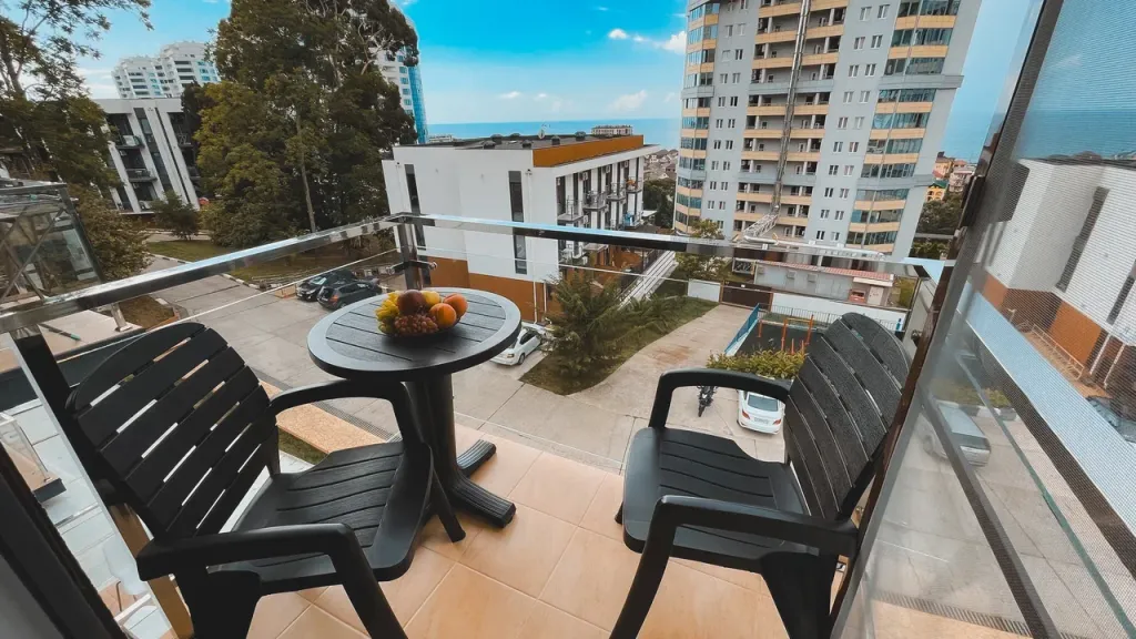 Апартаменты с балконом с видом на море