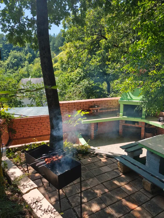 Коттедж Дом с бассейном и баней — Кроянское