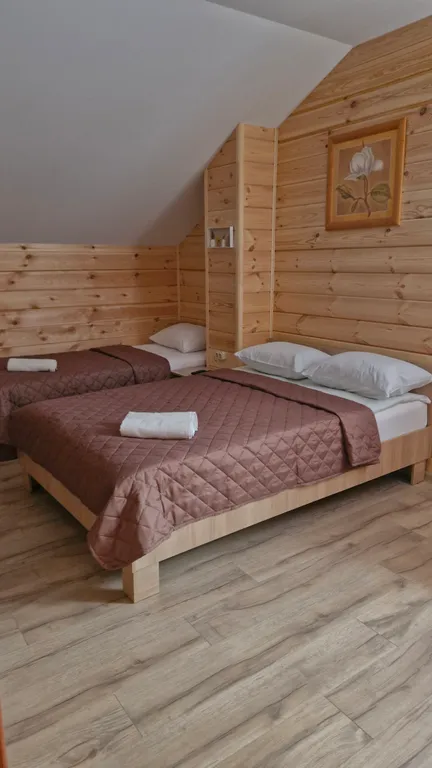 Дом с баней и парковкой