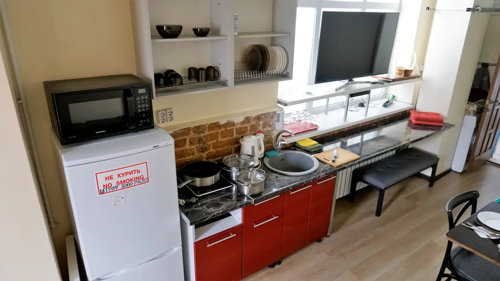 Квартира студия на первом этаже