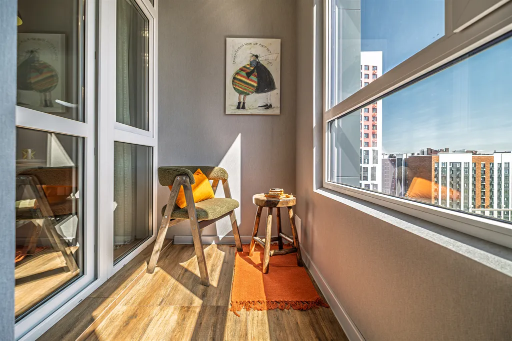 Квартира с уникальным дизайном и творческой концепцией