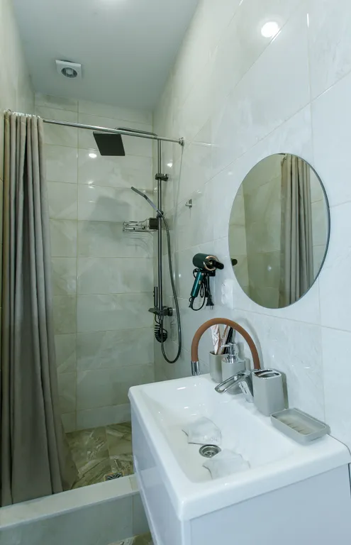 Студия с видом на горы