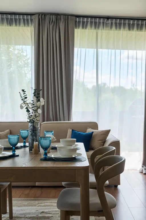 Коттедж Домик у реки в окружении сосен с камином, сауной и чаном — Семеновское