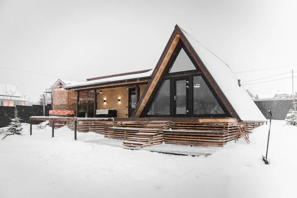 Атмосферный дом с чаном