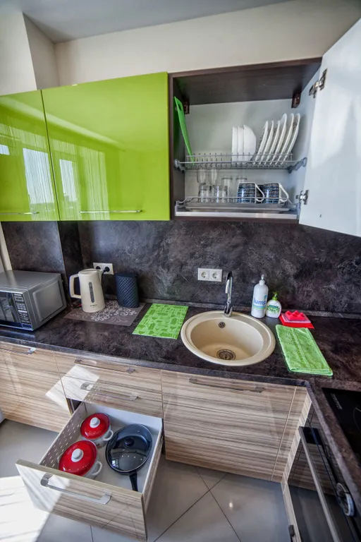 Шикарная квартира с видом на город и парковкой