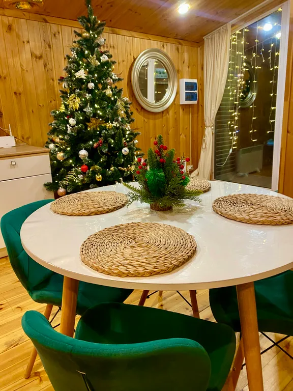 Домик с чаном и сауной