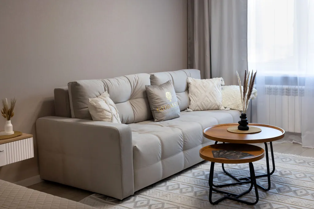 Сканди-шик с сауной и панорамным видом в центре