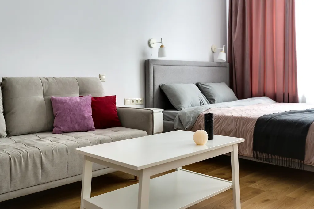 Квартира Квартира Стильная студия Смарт Хост у метро Шелепиха — Москва