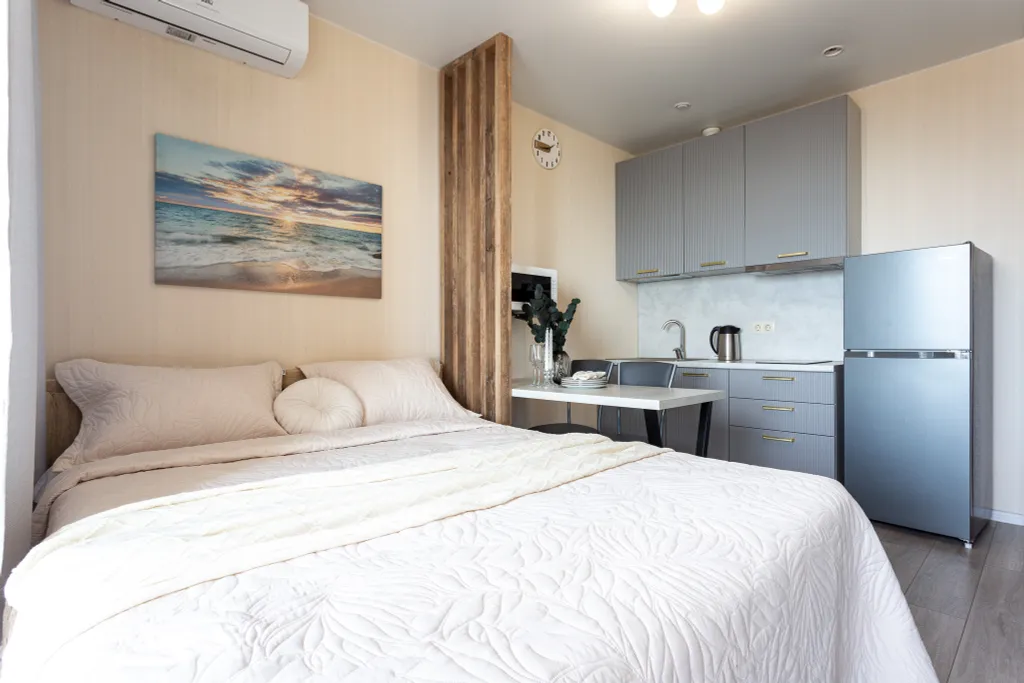 Уютная студия с видом на море Каравелла 221