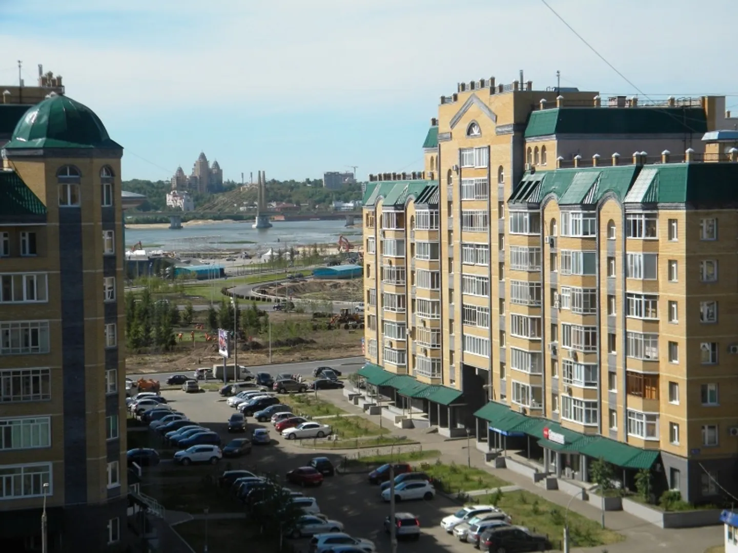 Вид из окна на мост "Милениум"