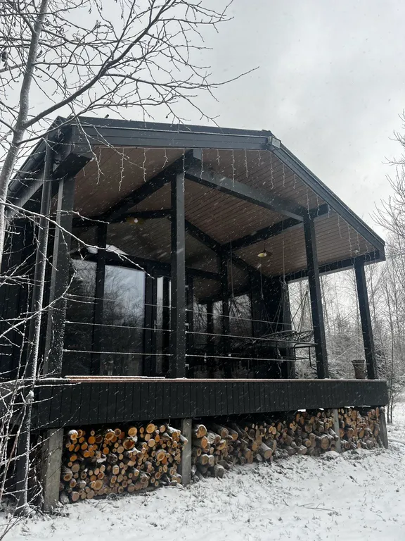 Дом Огонёк для 4 гостей с видом на лес