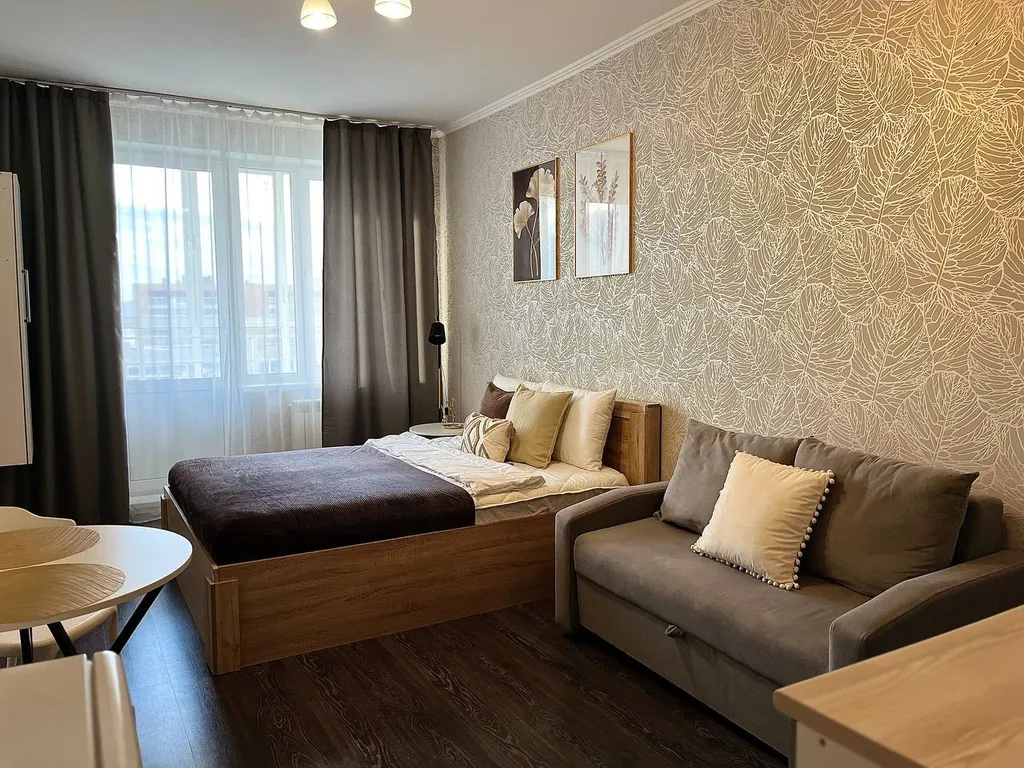 Квартира Квартира Уютная студия на Ярыгинской набережной — Красноярск